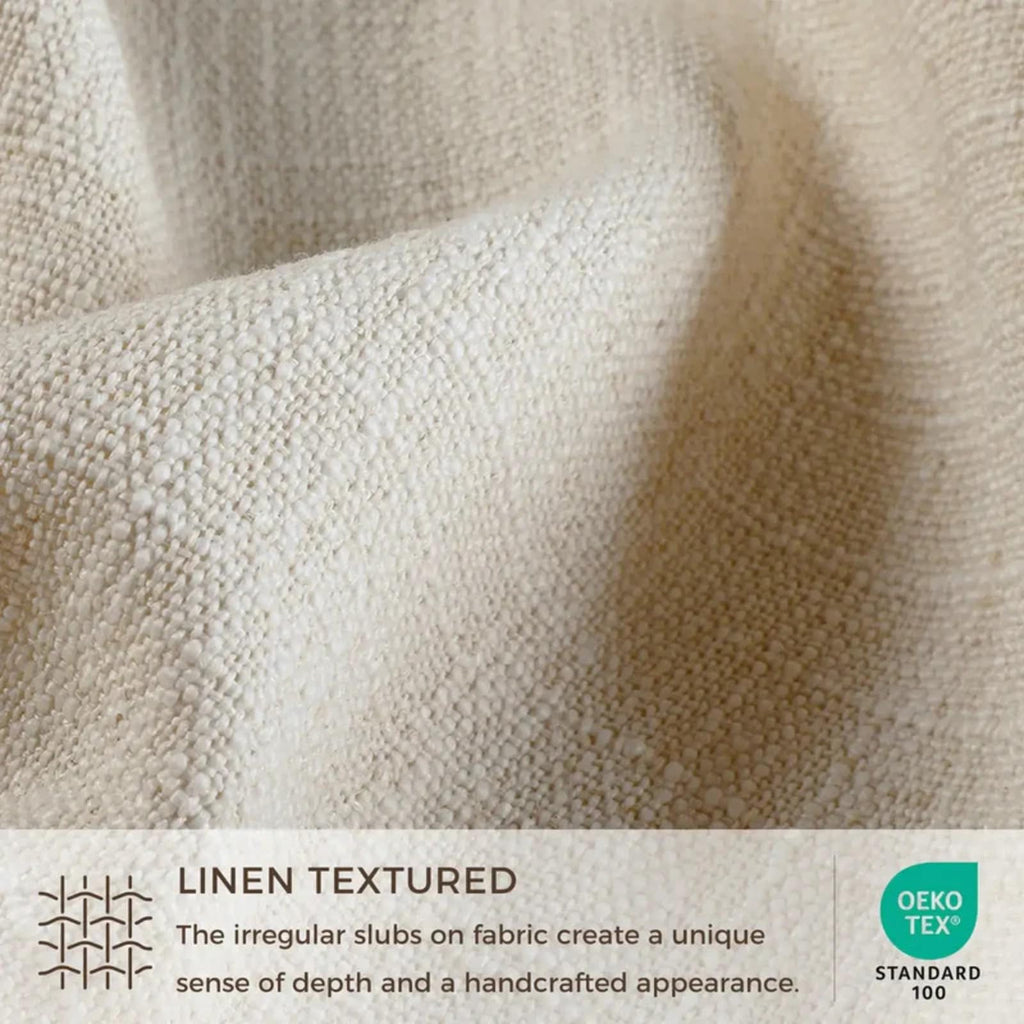 Linen Pinch Pleated Blackout Curtain 1 Panel J803701