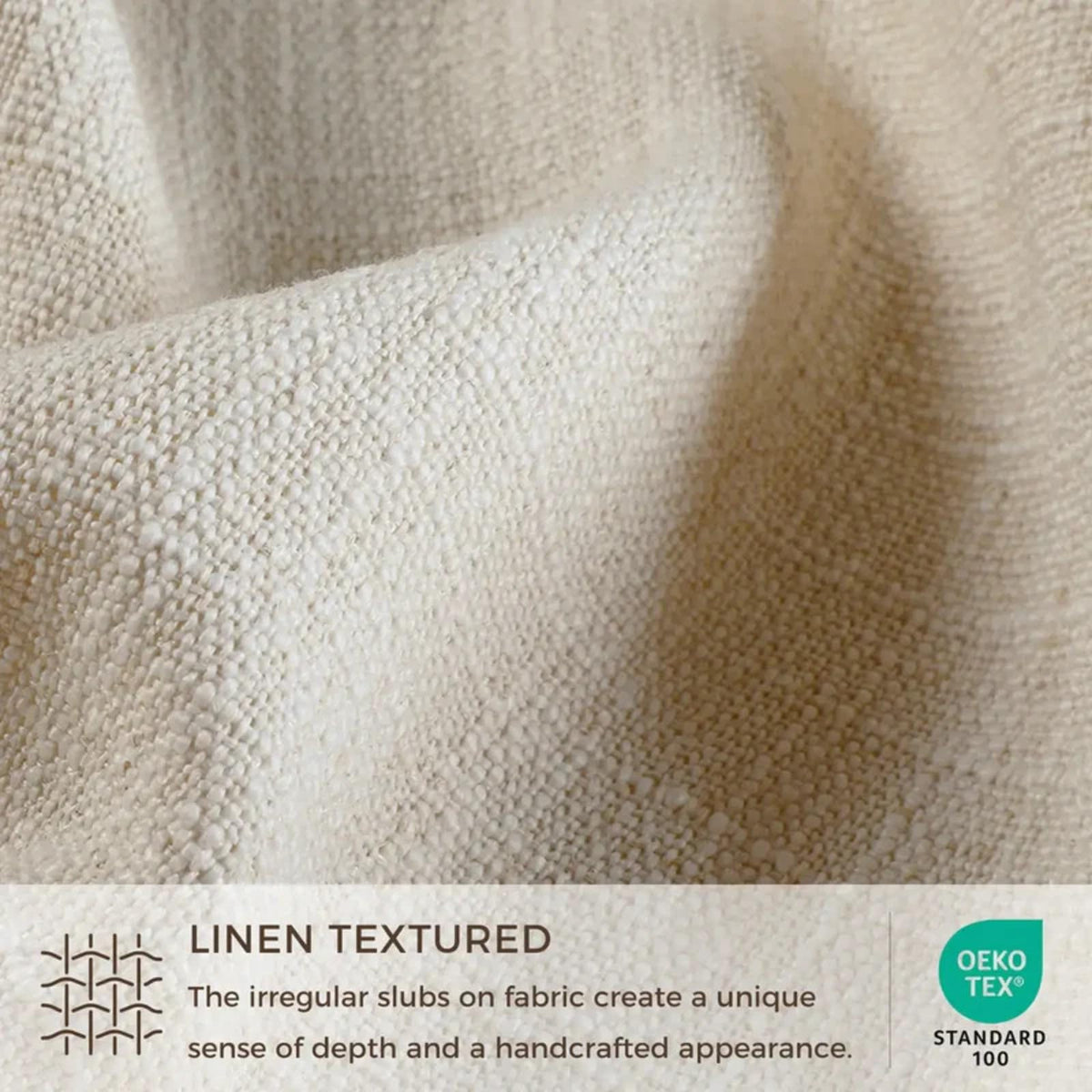 Linen Pinch Pleated Blackout Curtain 1 Panel J803701