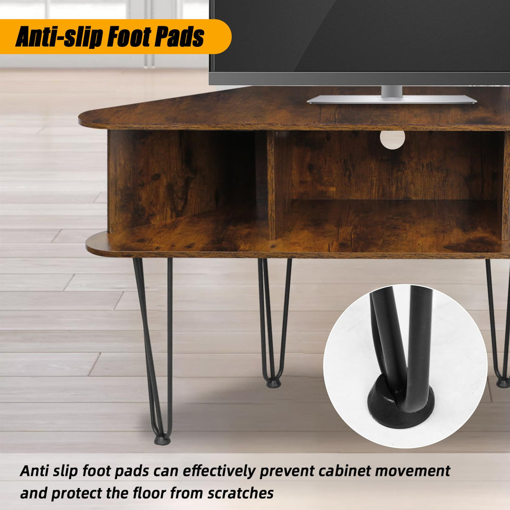 Corner TV Stand with Storage J3731