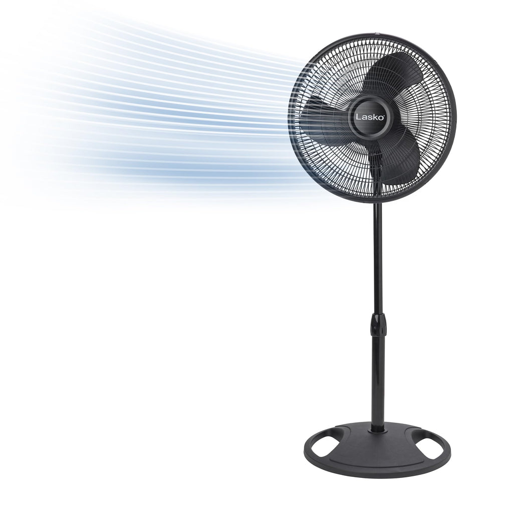 Oscillating Standing Pedestal Fan 16" Black Z27300