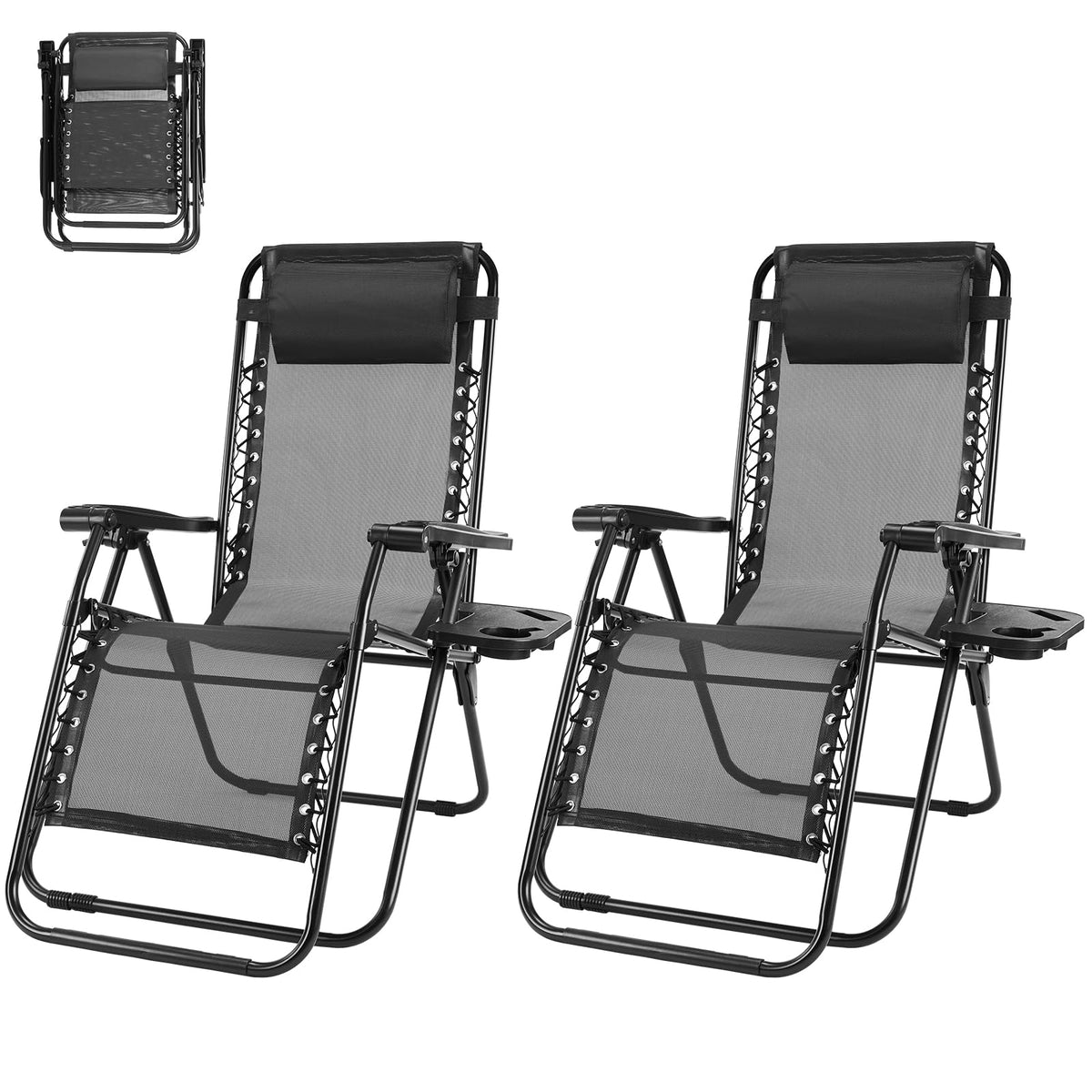 Zero Gravity Chairs Set of 2 R512