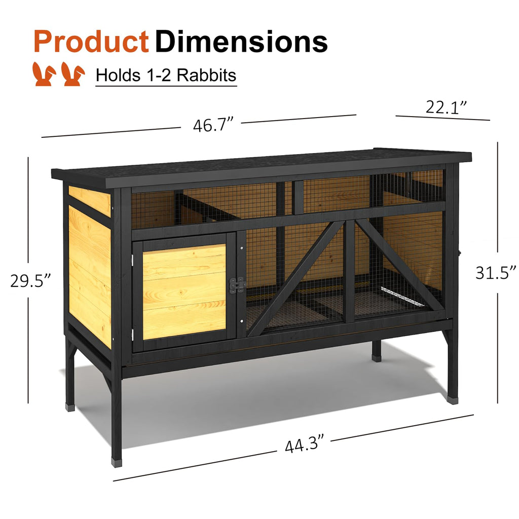 46.7" Rabbit Cage F267