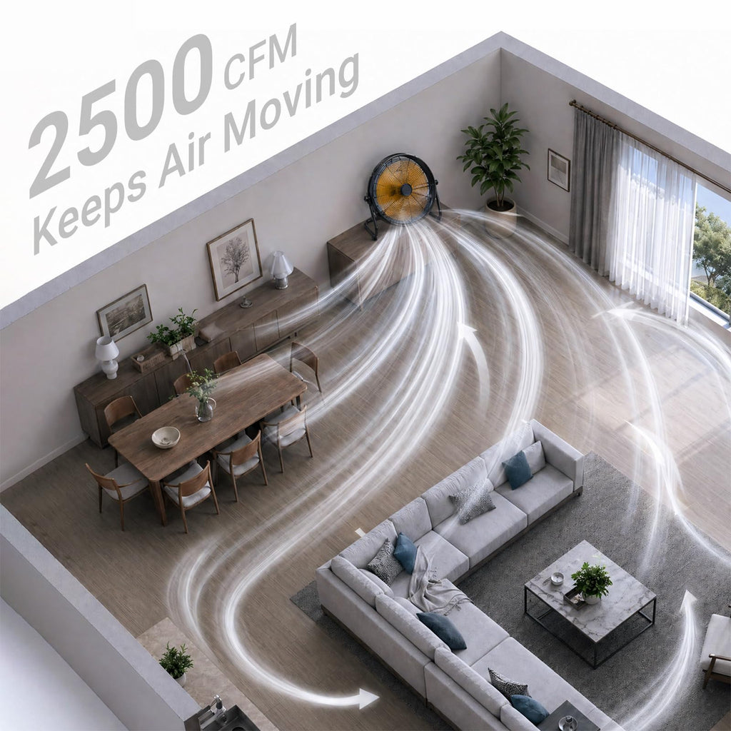 18" Brushless Cordless Floor Fan Z92426