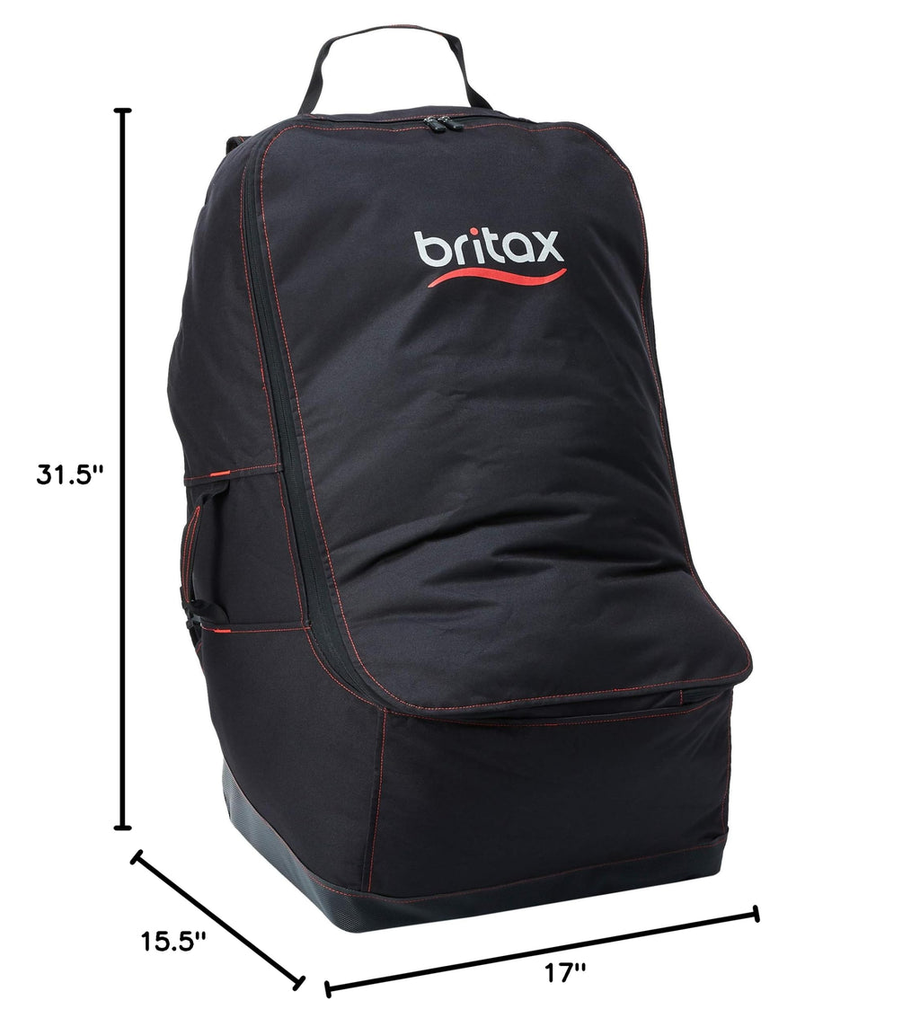 Car Seat Travel Bag with Backpack Straps and Wheels H325