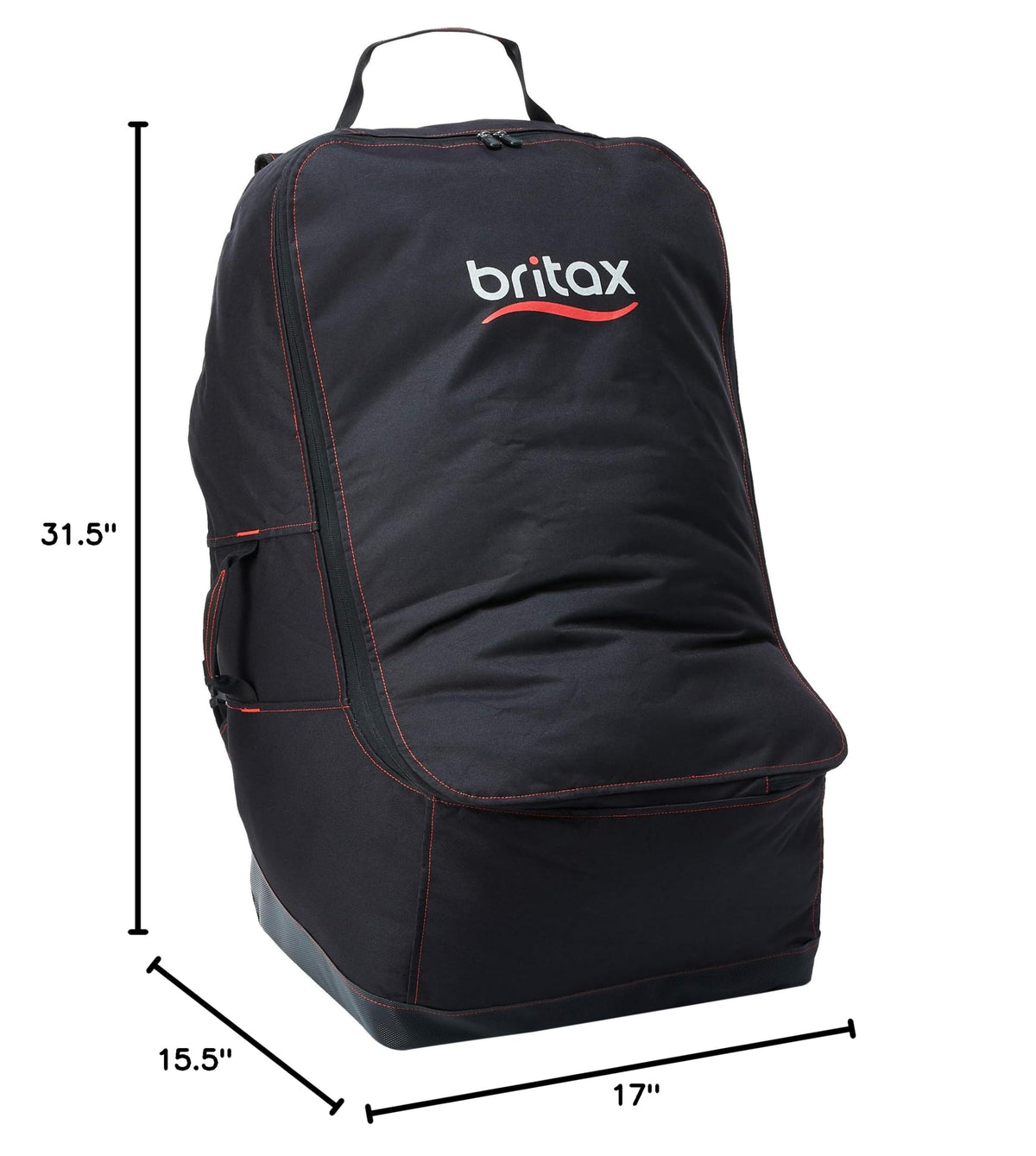 Car Seat Travel Bag with Backpack Straps and Wheels H325