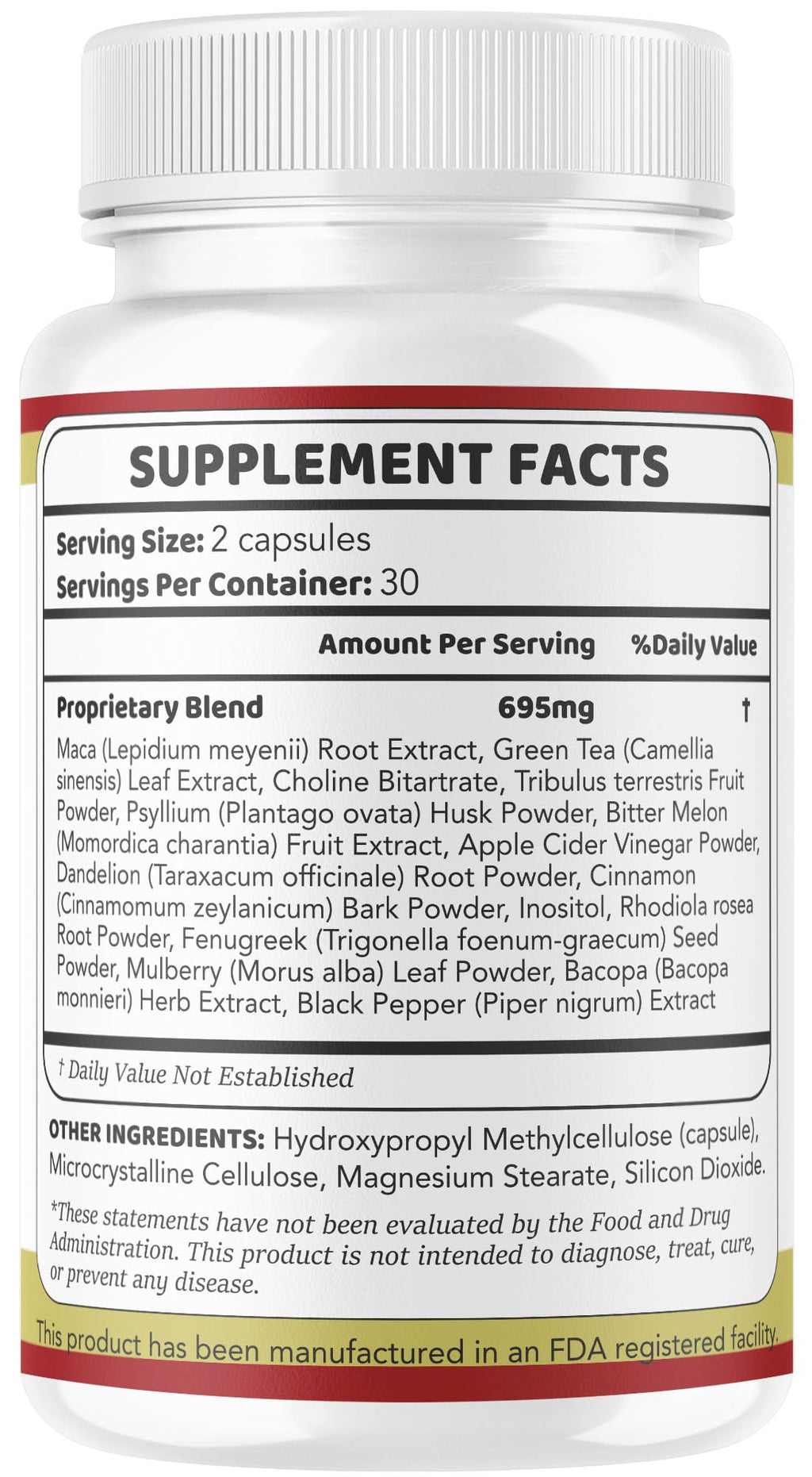 180 Capsules Multivitamin Supplement O7573