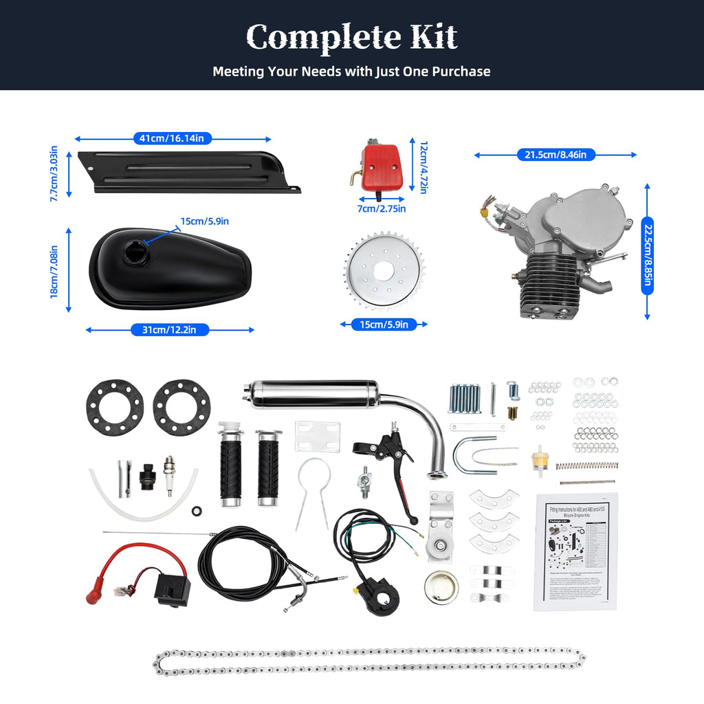 2-Stroke 100CC Bicycle Engine Kit L546735