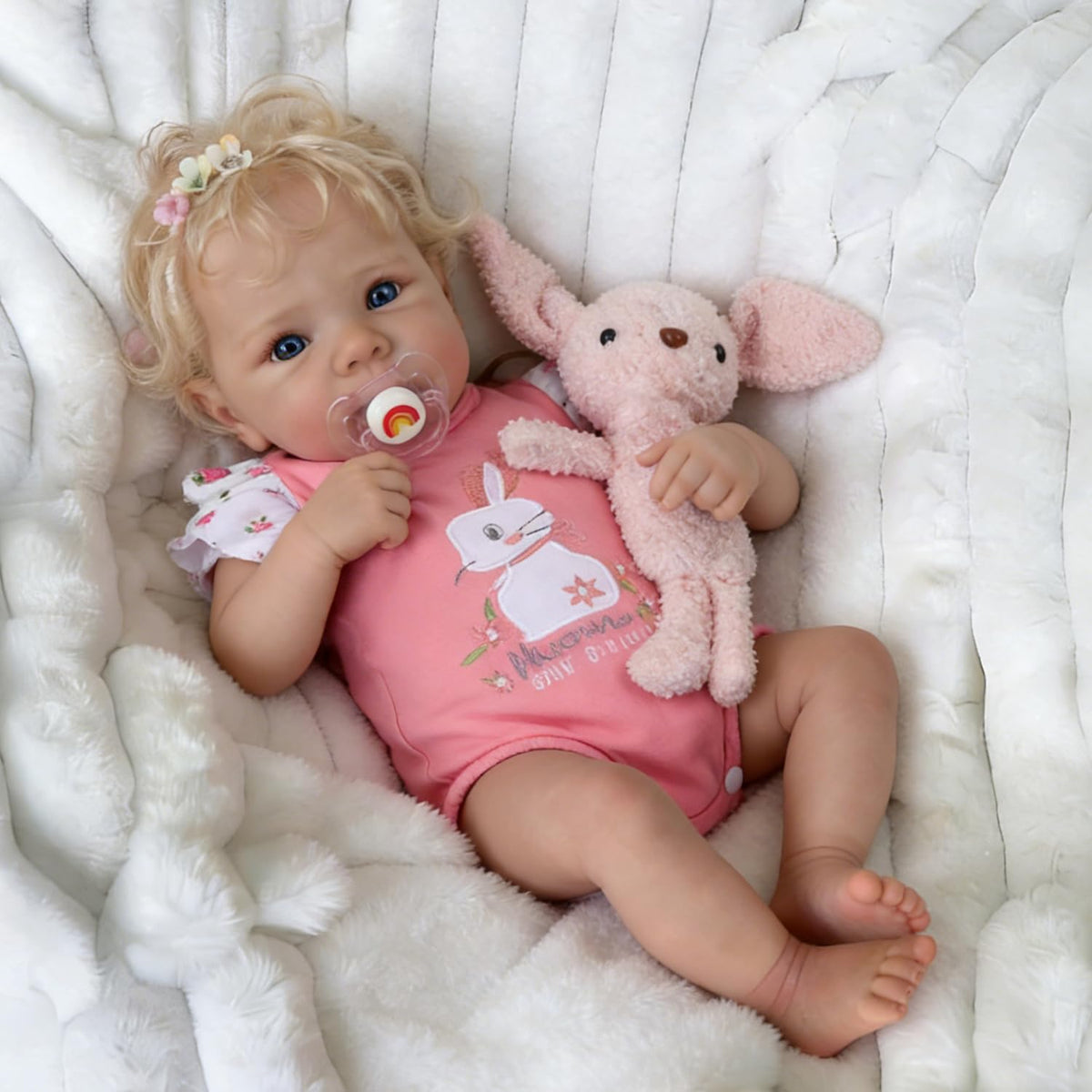 20 Inch Realistic Silicone Vinyl Baby Doll B152609