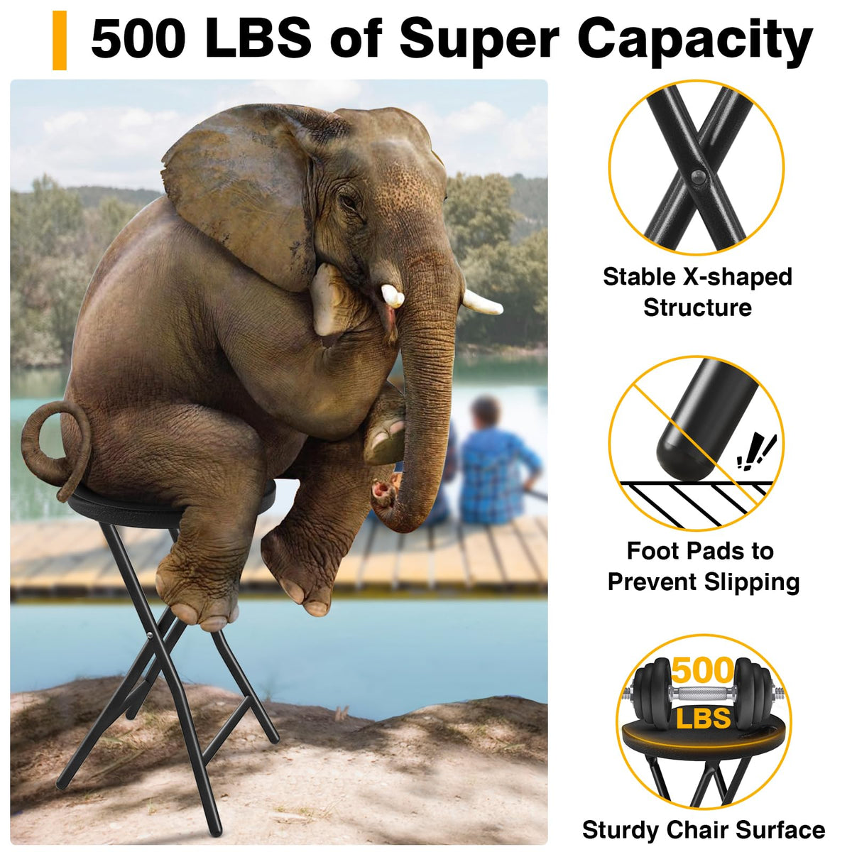 Portable Folding Chair with Handle H318