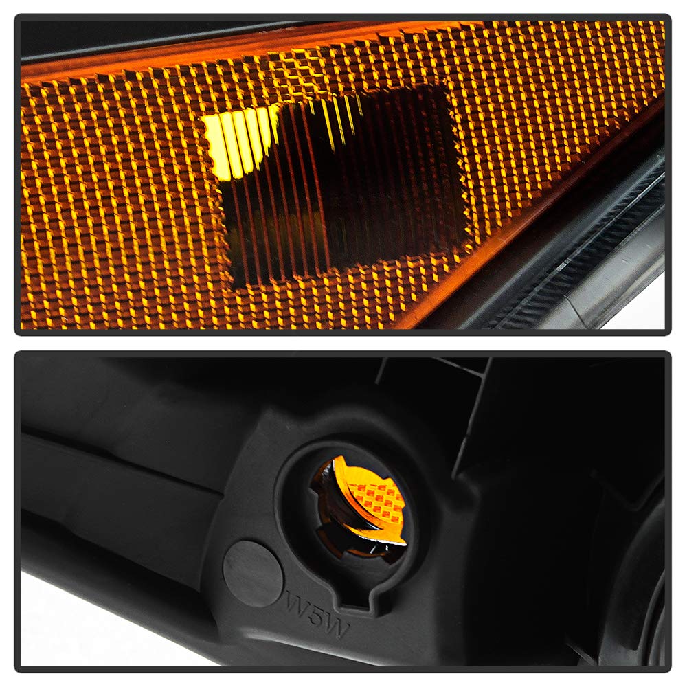 Black Housing Headlights Headlamps G748