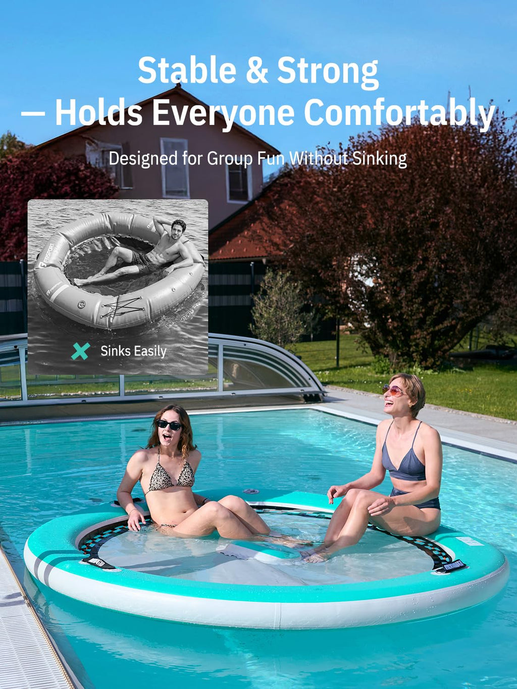 Inflatable Water Hammock 8FT U263129