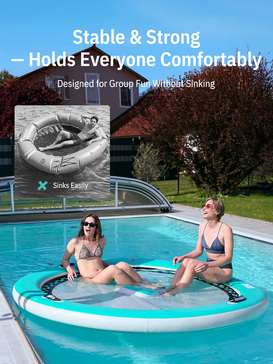Inflatable Water Hammock 8FT U263129