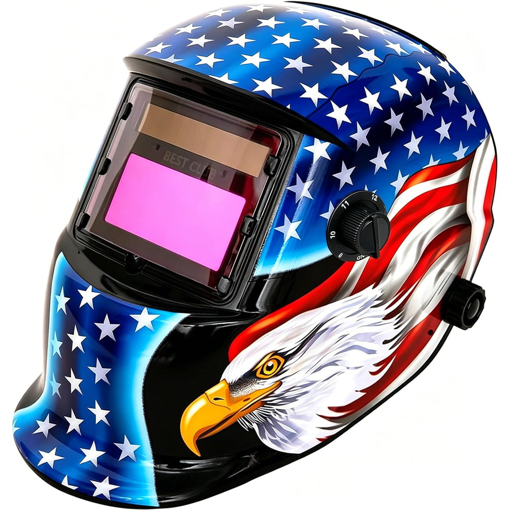 Auto Darkening Welding Helmet with Adjustable Shade Range 4/9-13 C768707