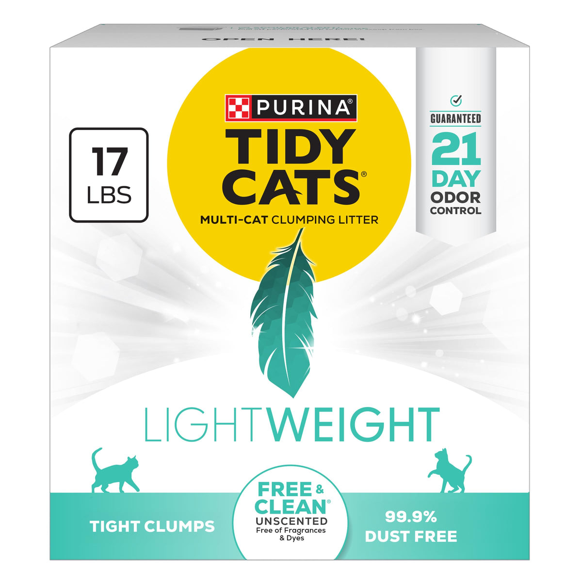 Low Dust Clumping Unscented Cat Litter 17 lb R63941
