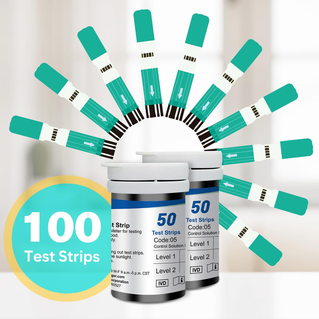 Blood Glucose Test Strips 100-Count C788407