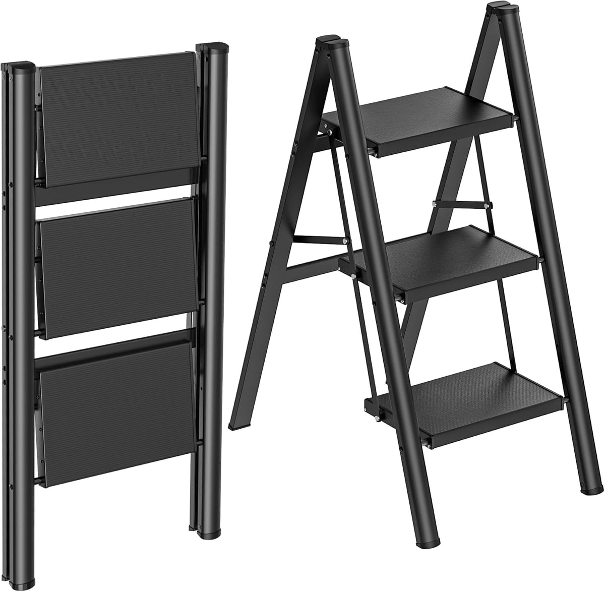 3 Step Aluminum Folding Step Stool B862