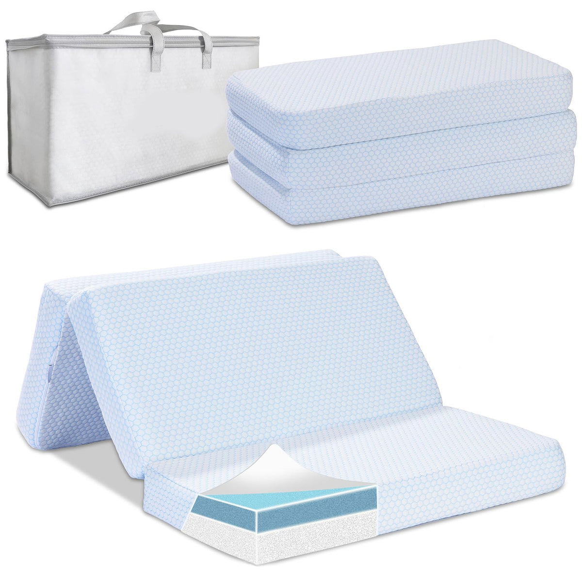 Trifold Pack and Play Mattress W2677