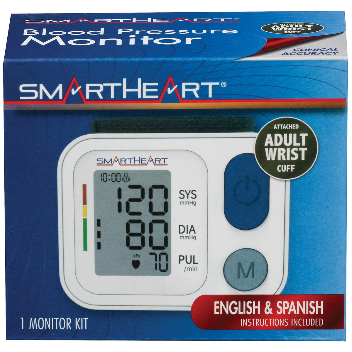 Automatic Wrist Blood Pressure Monitor H1923