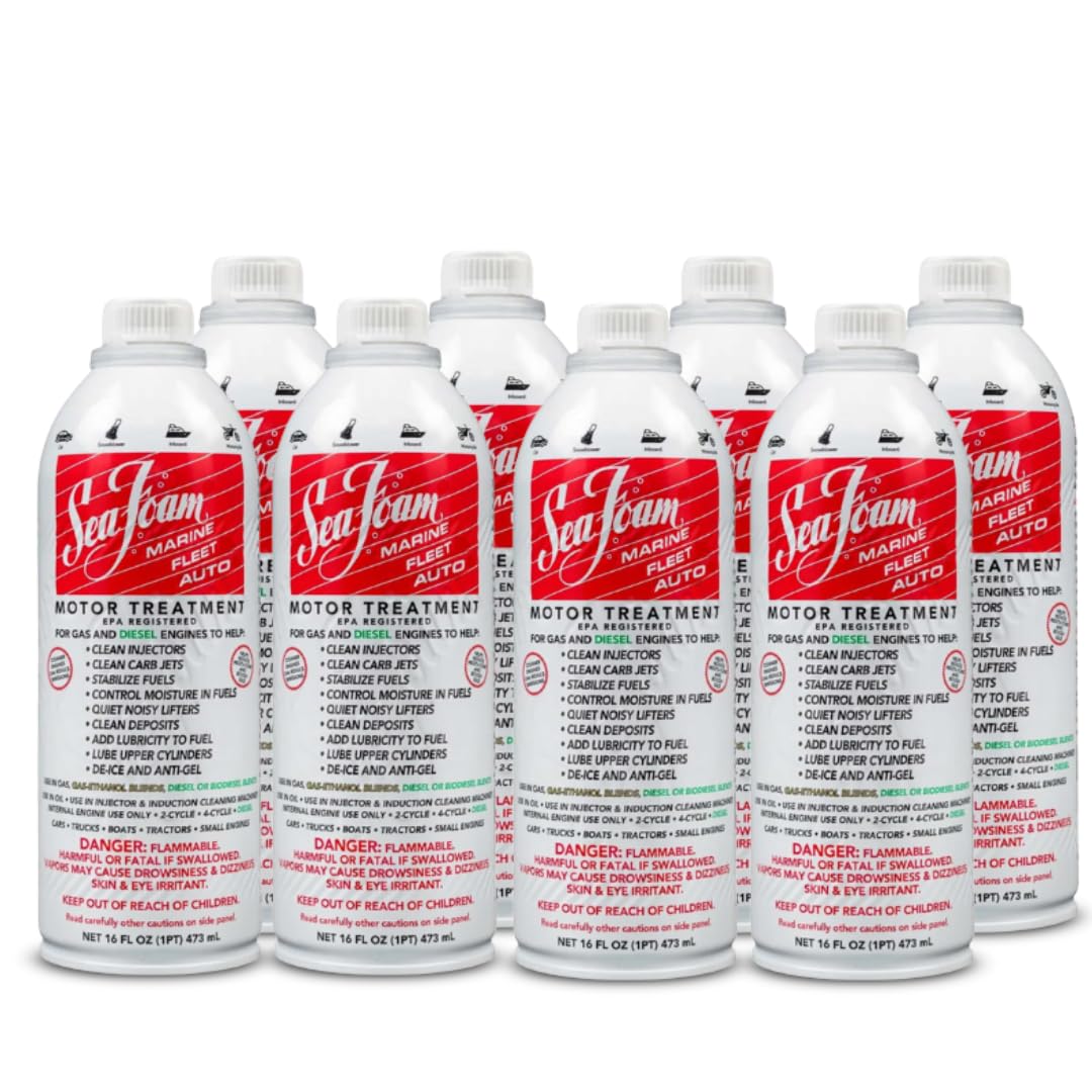 8 x 16 oz Fuel System Cleaner & Gas Diesel Additive L413828