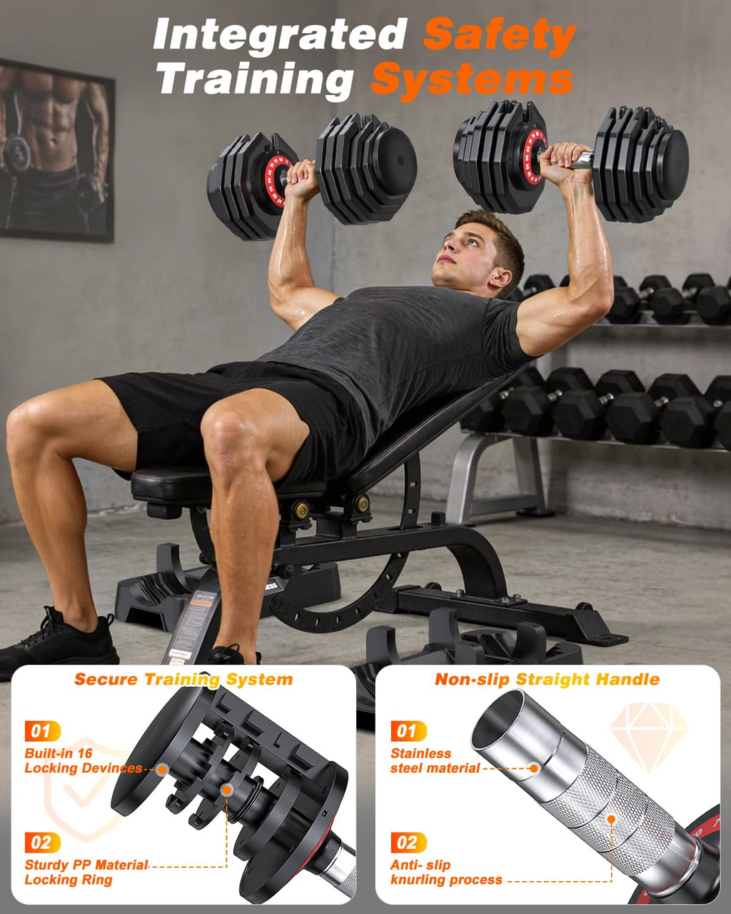 Adjustable Dumbbell Set M395895