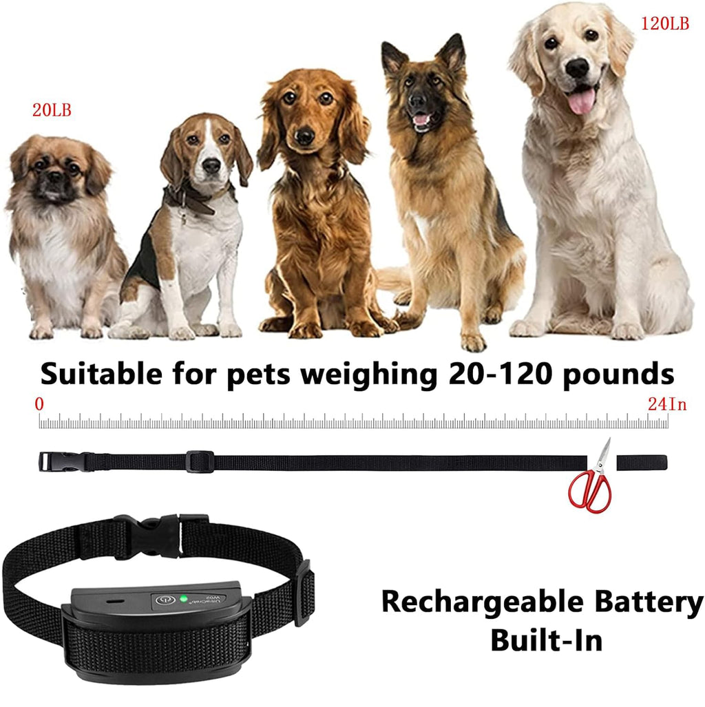 In-Ground Electric Dog Fence System with 2 Collars Q681036