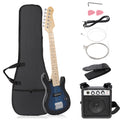 30 Inch Blue Electric Guitar Kit with Amplifier S526477