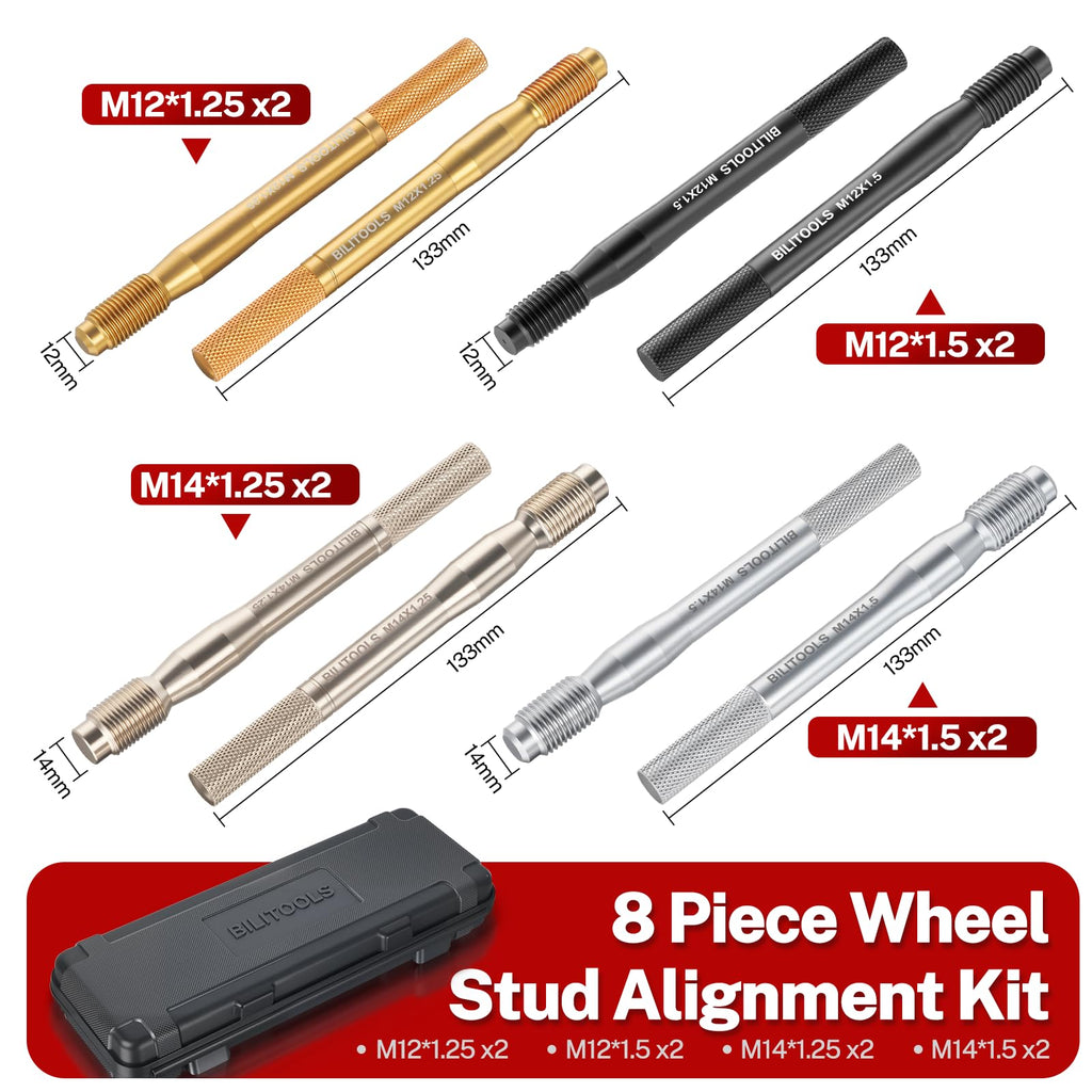 8 Piece Carbon Steel Wheel Hanger Alignment Pin Set O4323