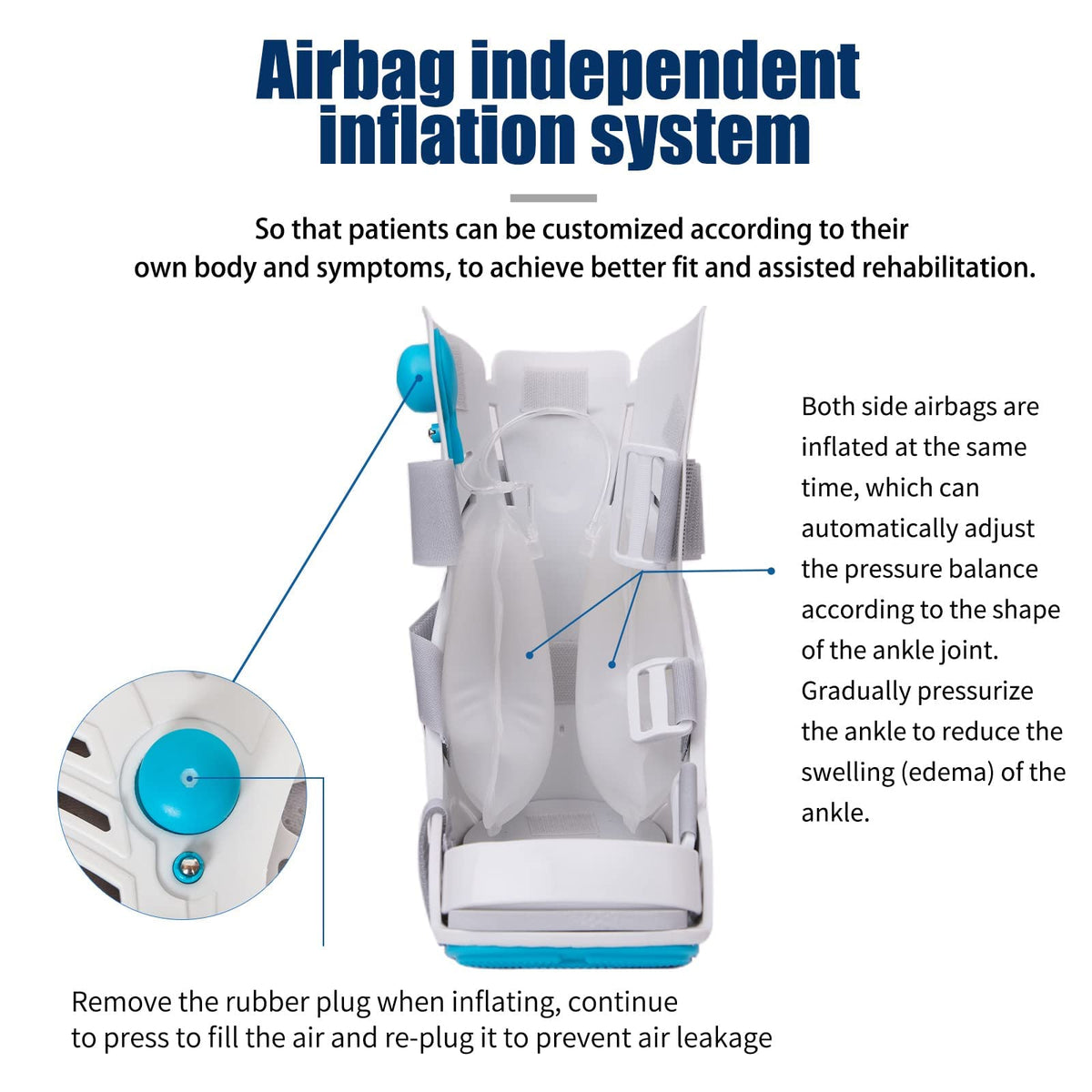Inflatable Medical Walking Boot J145