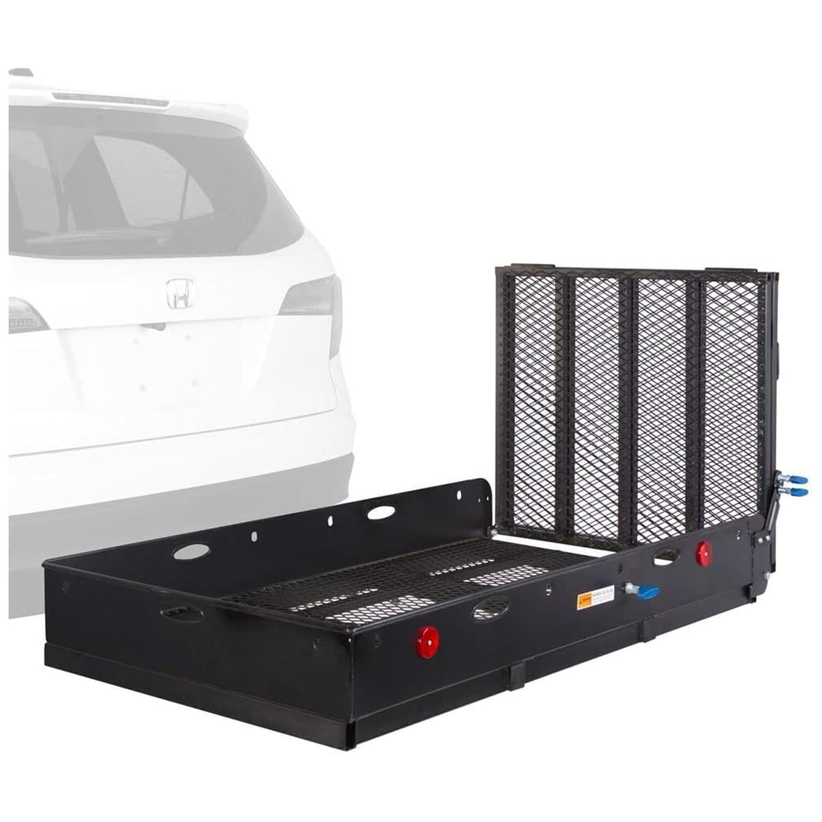 Folding Hitch Cargo Carrier with 60" Ramp K1364