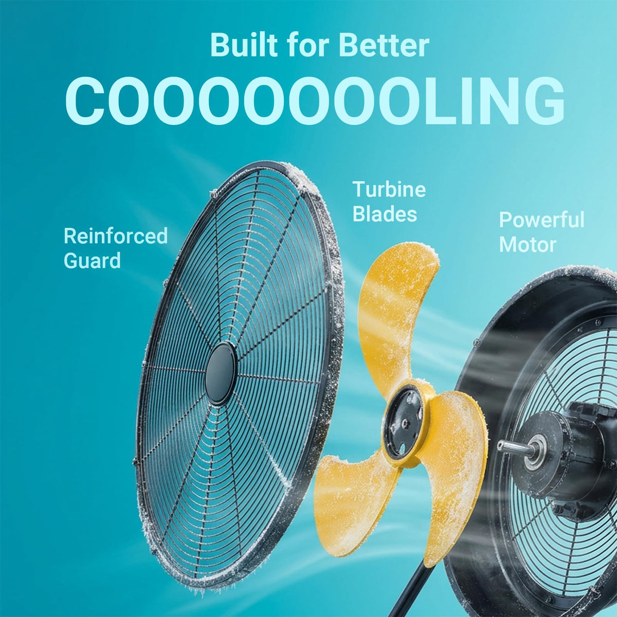 18" Brushless Cordless Floor Fan Z92426