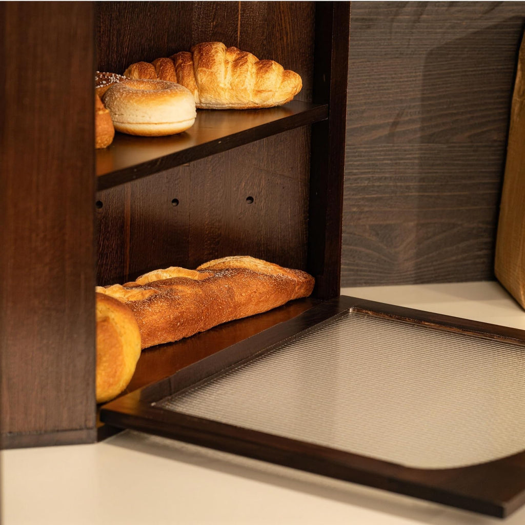 Wood Bread Box A110790
