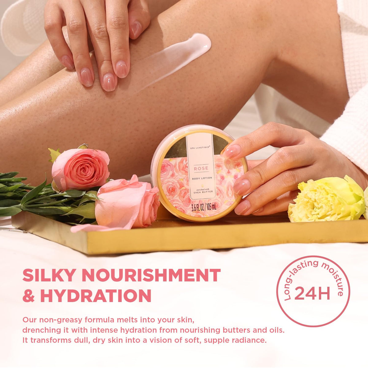 15 Pc Rose Spa Gift Set Z291380