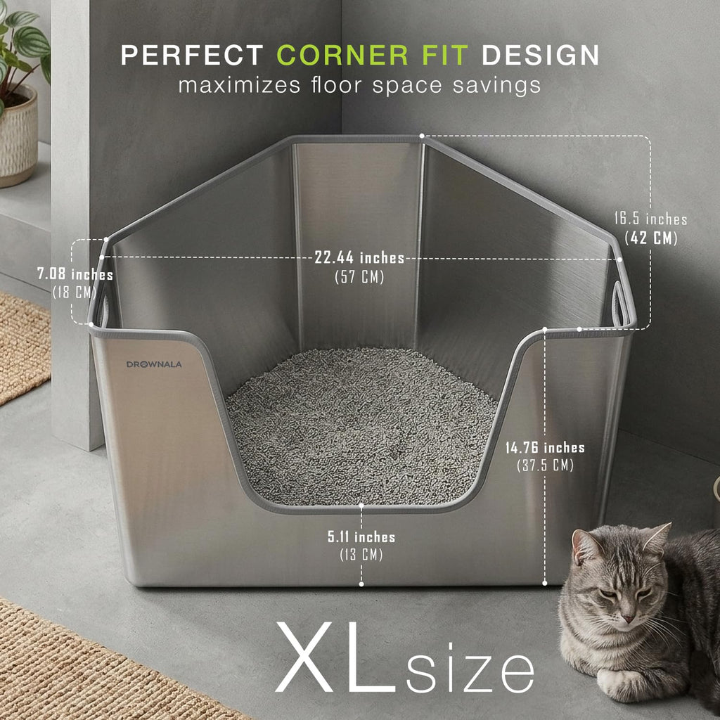 Stainless Steel Cat Litter Box S764