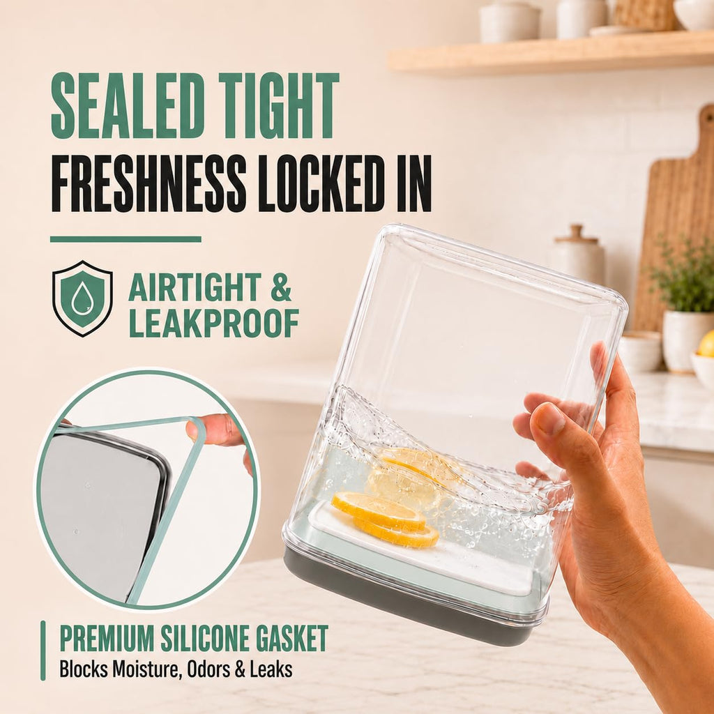 Airtight Dog Food Storage Container with Scoop A79568