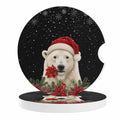 Absorbent Ceramic Stone Car Coasters Set of 2 B299