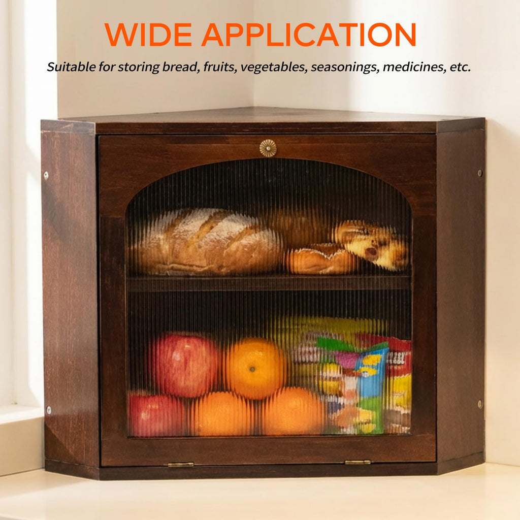 Wood Bread Box A110790
