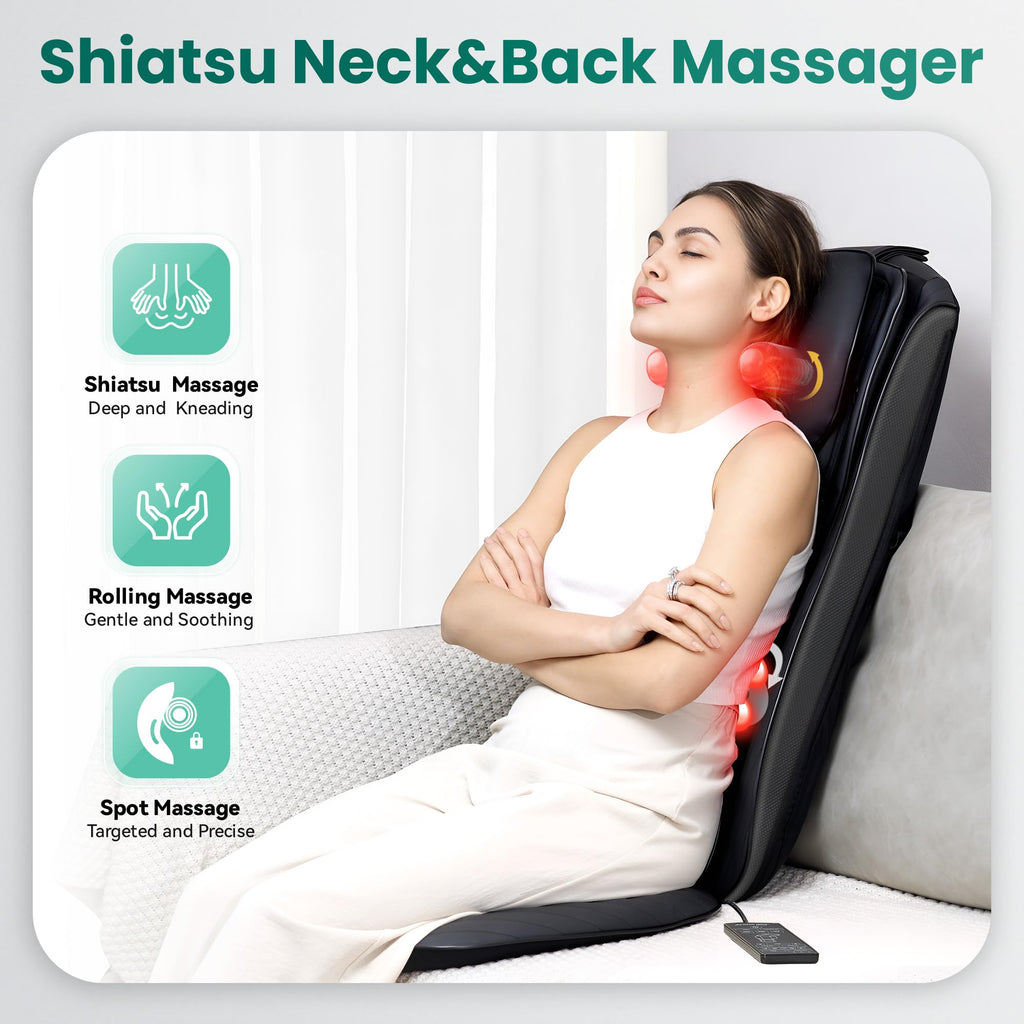 Shiatsu Neck Back Massager with Heat S26680