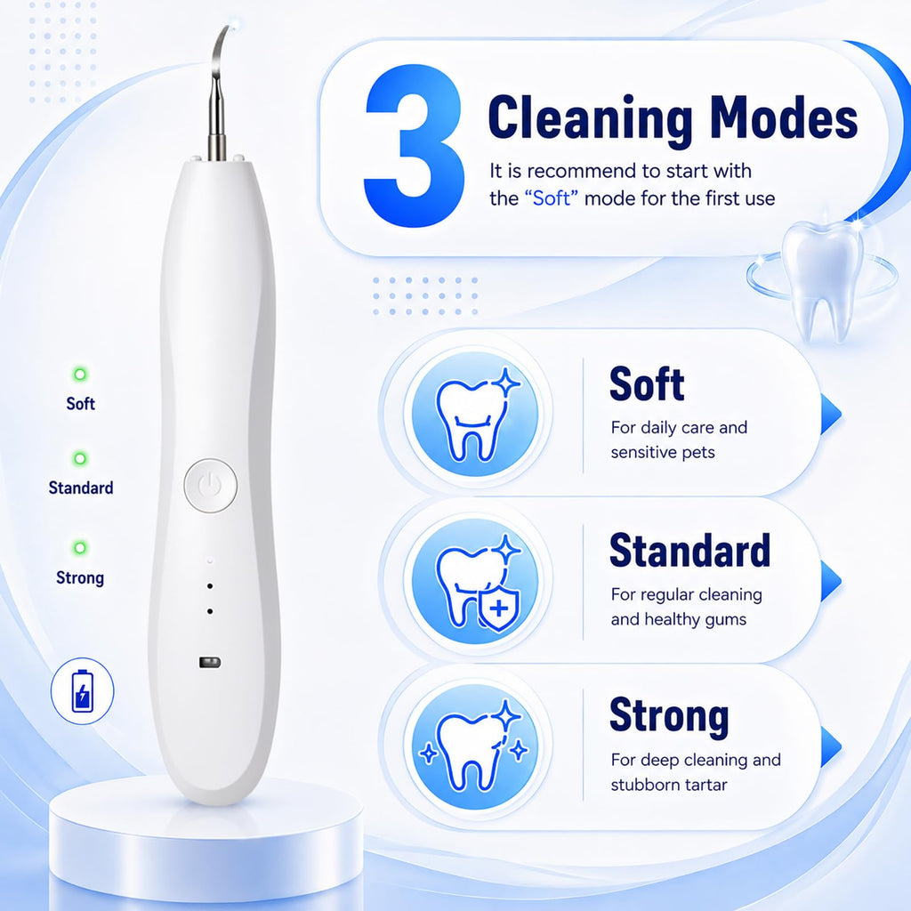 Dog Tartar Ultrasonic Teeth Cleaning Kit K733