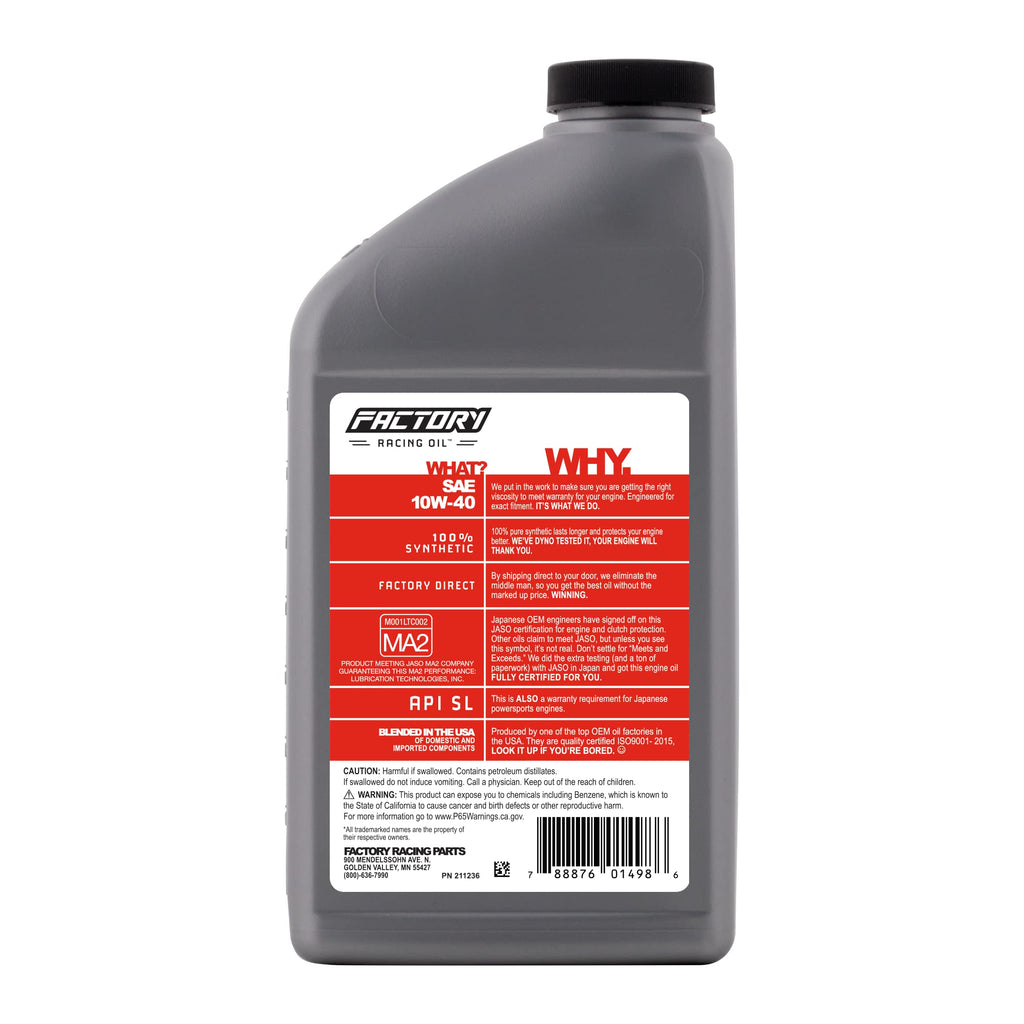 10W40 Oil Change Kit R142232