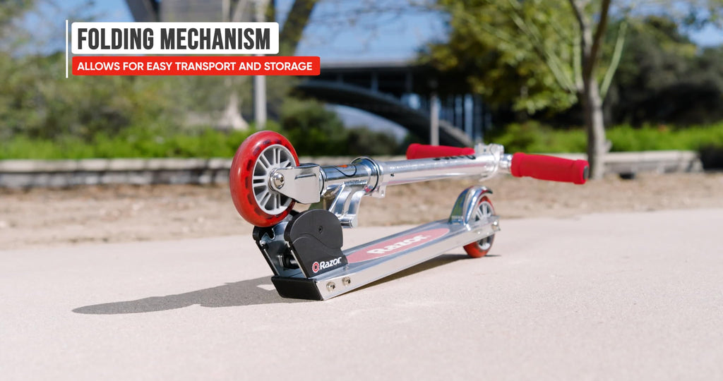 Kick Scooter for Kids - Lightweight, Foldable, Aluminum Frame, Adjustable Handlebars A5447