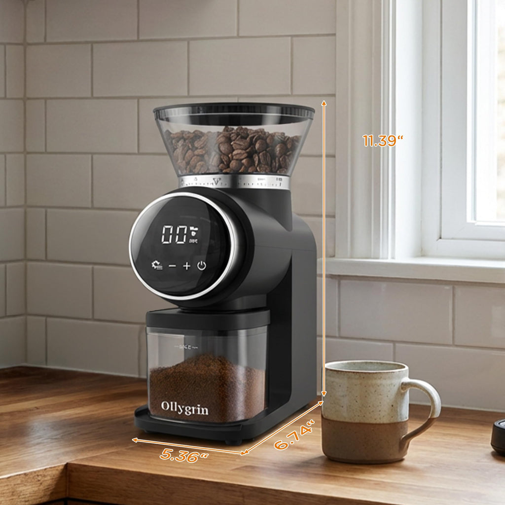 Conical Burr Electric Coffee Grinder with 30 Settings C68782