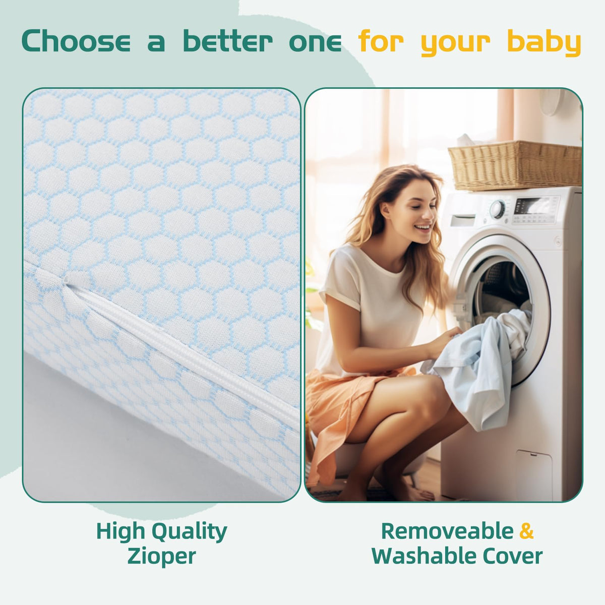Trifold Pack and Play Mattress W2677