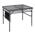 36x24 Aluminum Folding Grill Table with Adjustable Height Legs E599177