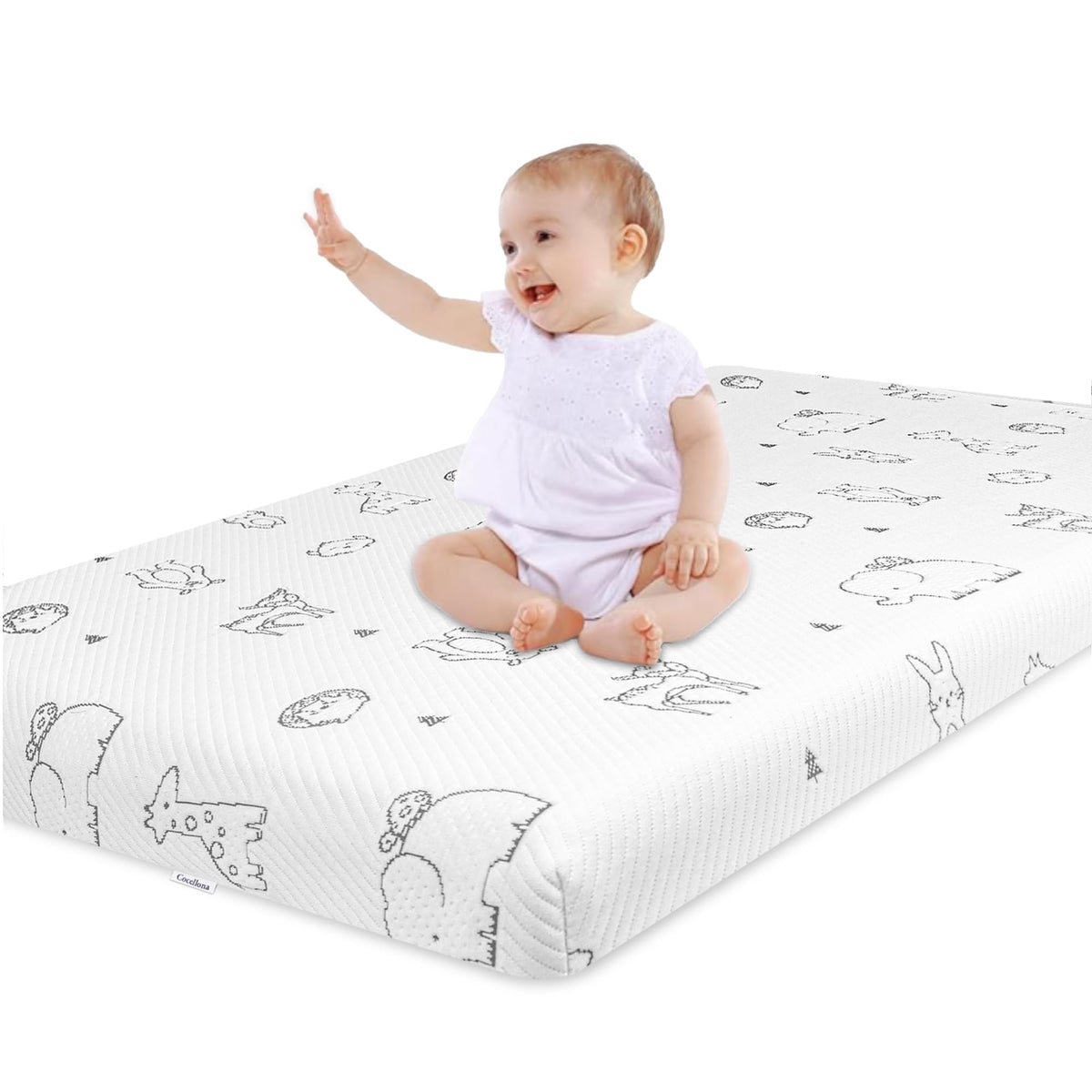 Pack and Play Mattress 38"x26" Firm Support Foam E72932