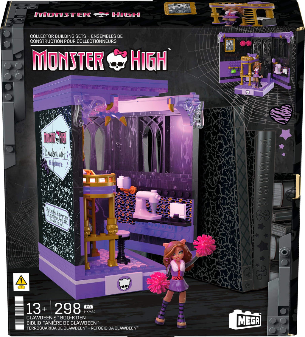 Monster High Action Figure Building Set with 299 Pieces D269