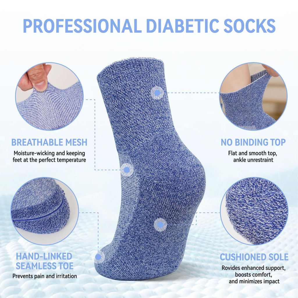 Non Binding Wide Ankle Socks W327757