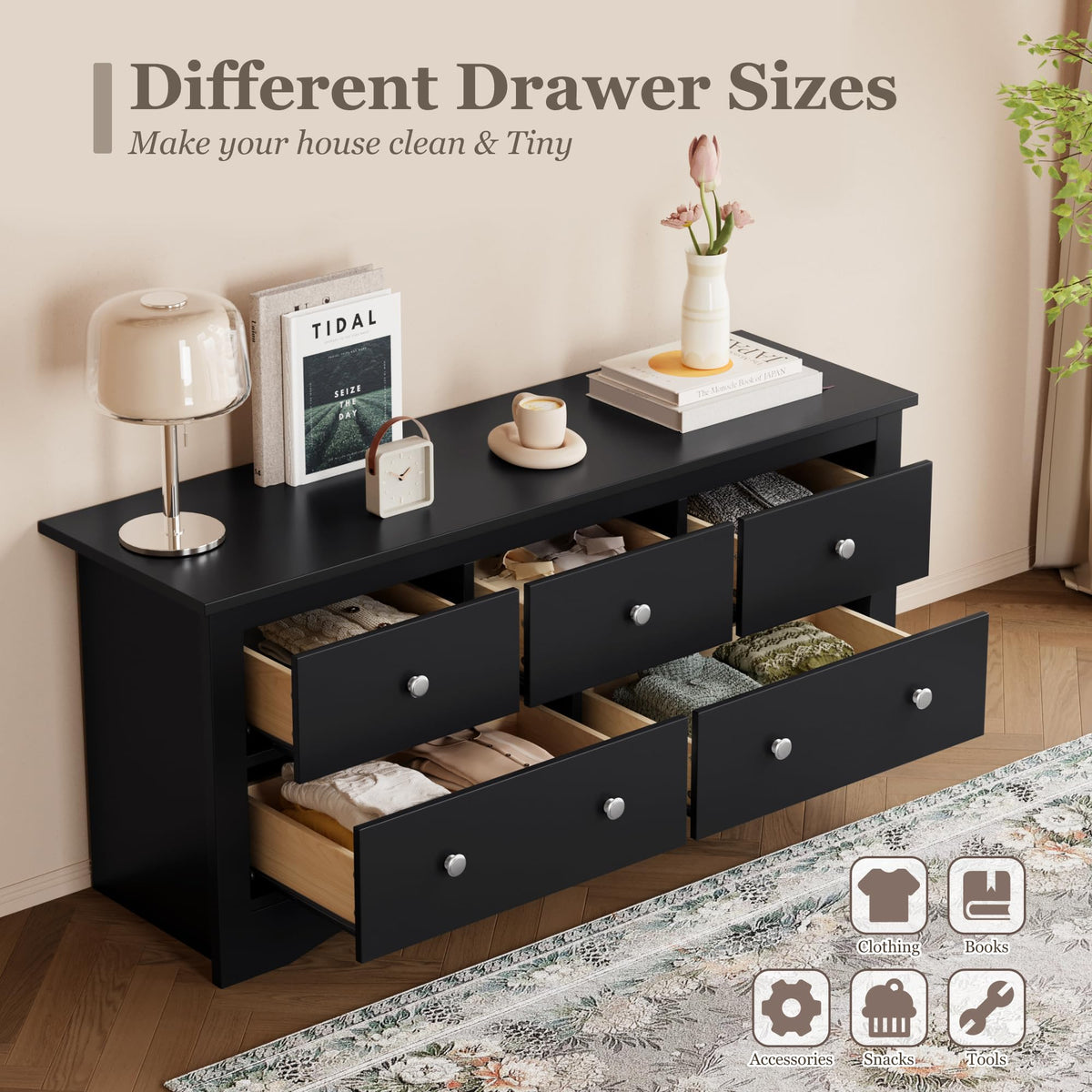 Black Dresser B69524
