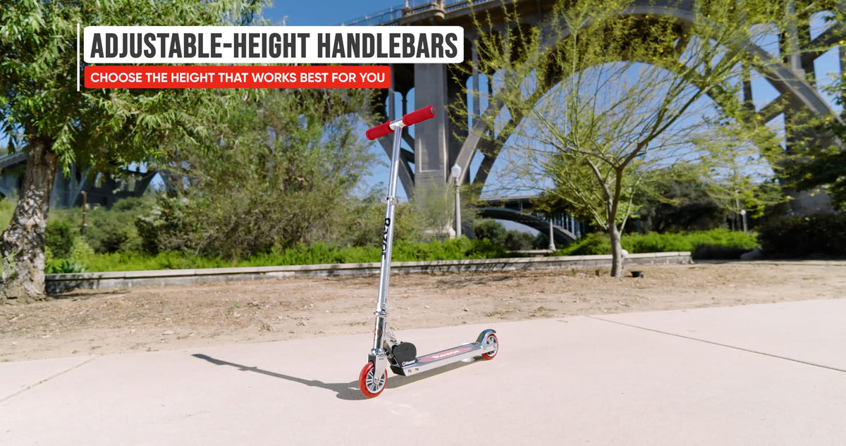 Kick Scooter for Kids - Lightweight, Foldable, Aluminum Frame, Adjustable Handlebars A5447