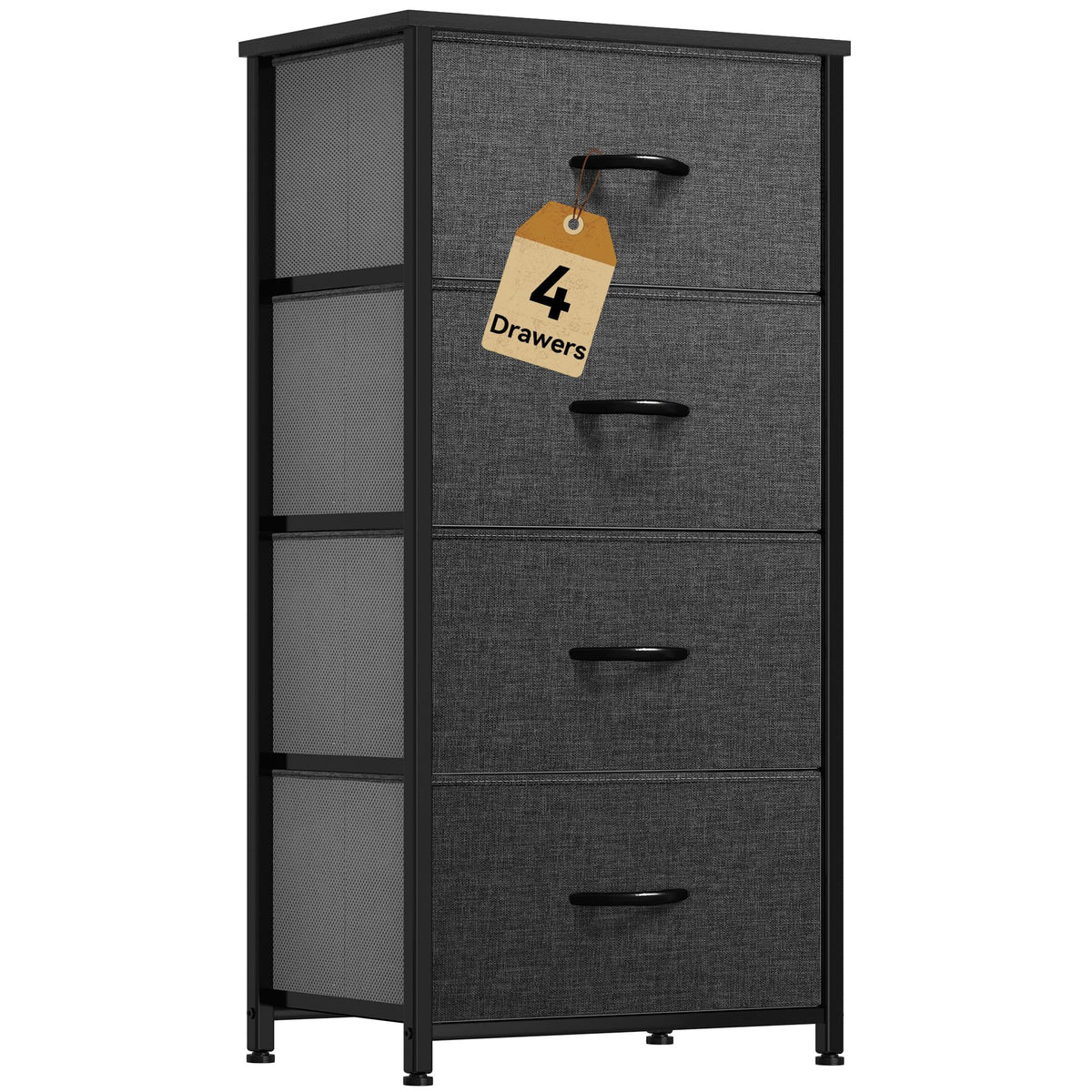 4 Drawer Fabric Dresser Q31231
