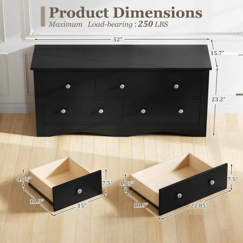 Black Dresser B69524